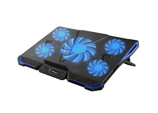 Tarkan 5 fans laptop cooling pad image