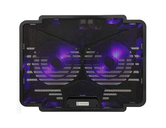 Tarkan dual fan laptop cooling pad image